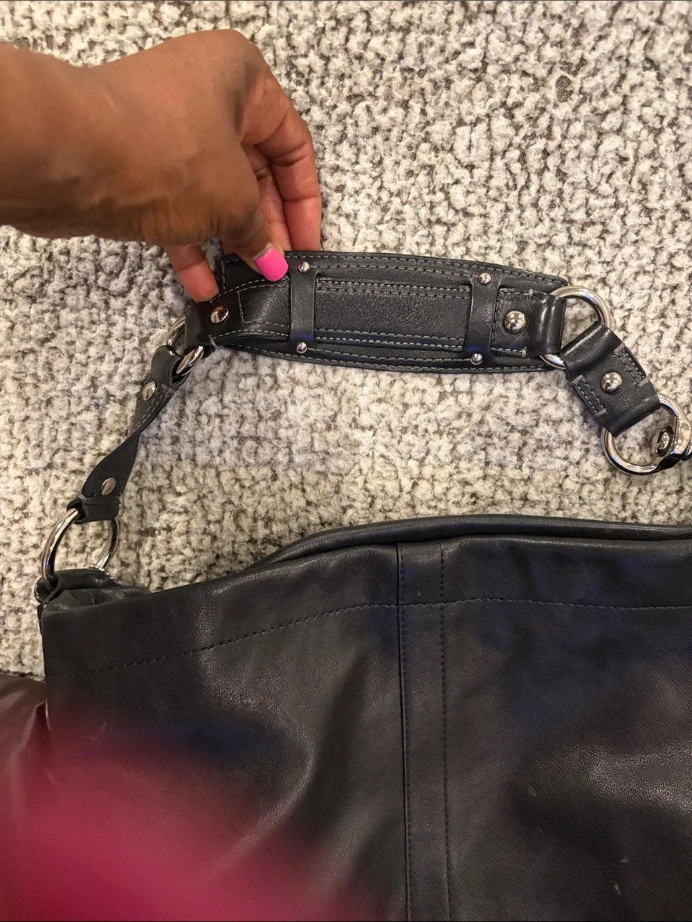 Coach genuine leather